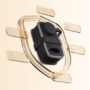 Orico AP3 65W GaN 6in1 maitinimo blokas 2x AC + 2x USB-A + 2x USB-C - juodas