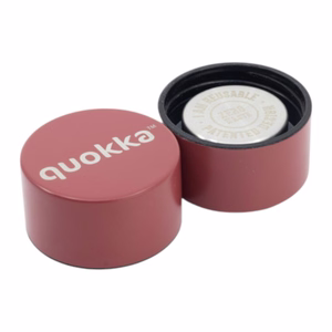 Quokka Solid nerūdijančiojo plieno termo gertuvė, 510 ml, Firebrick Red