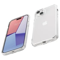 Spigen Crystal Hybrid dėklas telefonui iPhone 15 Plus - skaidrus