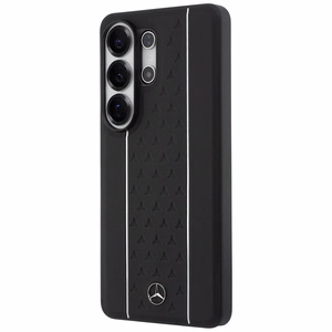 Mercedes Laurel Leaves Vertical Stripes MagSafe Dėklas for Samsung Galaxy S26 Ultra - juodas and baltas