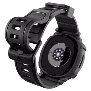 Spigen Rugged Armor Pro Strap for Samsung Galaxy Watch 8 44mm - Matte Black