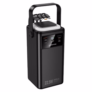Išorinė baterija Power Bank Borofone BJ65B 22.5W 80000mAh juoda