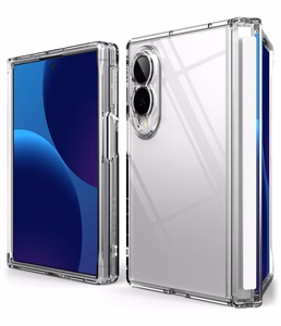 Ringke Fusion Flap dėklas, skirtas Samsung Galaxy Z Fold 8 – skaidrus
