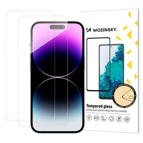 Wozinsky grūdinto stiklo 2 rinkinys iPhone 17/16 Pro