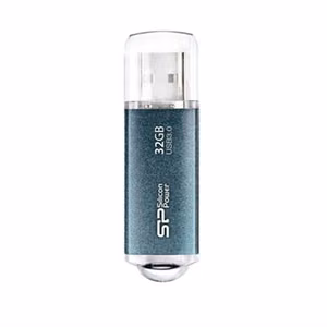 Silicon Power Marvel M01 SP016GBUF3M01V1B – 16 GB USB-A atmintinė, mėlyna