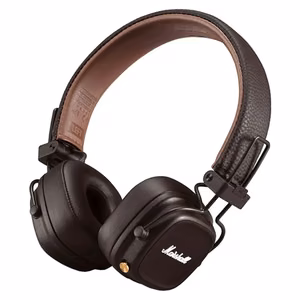 Belaidės ausinės Marshall Major IV On-Ear Bluetooth rudos