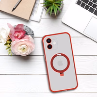 Dėklas telefonui su stovu MagSafe Iphone 12 (m) - raudonas