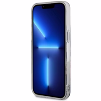 Guess GUHMP14XHCFWSK iPhone 14 Pro Max 6.7" juodas kietas dėklas Flower Magnetinis