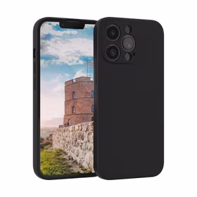 Dėklas "Liquid Silicone" Samsung S937 S25 Edge juodas