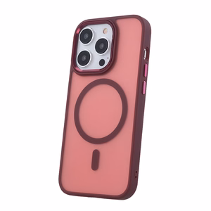 Frozen Mag dėklas for iPhone 17 Pro 6,3" raudonas open ring