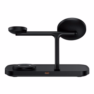 Tech-Protect QI15W-A45 3in1 belaidis įkroviklis su MagSafe Apple įrenginiams - juodas