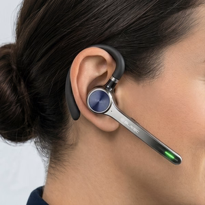 Blavec Talk 1 Multipoint Bluetooth ausinė su mikrofonu (BHTA1-B), juoda