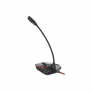 Genesis Radium 100 – USB 2.0 žaidimų mikrofonas, juodas ir raudonas