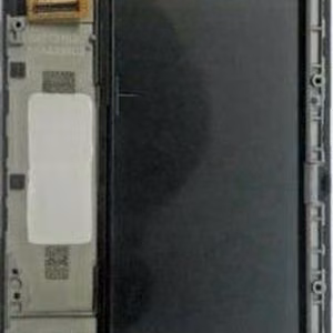 LCD ekranas Microsoft (Nokia) Lumia 735 su jutikliniu ekranu ir rėmeliu juodas originalus (naudotas, B klasė)