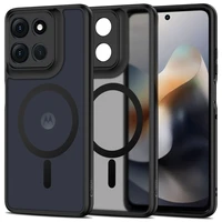 Tech-Protect MagMat MagSafe dėklas Motorola Moto G56 5G - matinė juoda