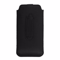 HIT Kišeninis dėklas telefonui (dydis XL) Iphone 15/15 Pro/Iphone 16/16 Pro/Samsung S24/S24 Plus/S25/S25 Plus/A53/A55 5G dizainas 1 juodas