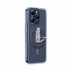 Amazing Thing Titan Pro Mag žiedo laikiklio dėklas 10FT IP156.1PTRBU Iphone 15 Pro tamsiai mėlyna
