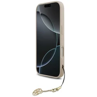 Guess 4G Charms Collection Magnetinis dėklas telefonui iPhone 17 - rožinė