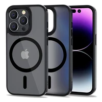 Tech-Protect MagMat Magnetinis dėklas telefonui iPhone 14 Pro Max - matinė juoda