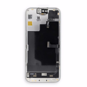 „FixCell“ LCD ekranas, skirtas „iPhone 15 Pro“ su „SOFT OLED“ 120 Hz artumo ir šviesos jutikliu, lankstusis kabelis (diagnozuojamas: naudotas)
