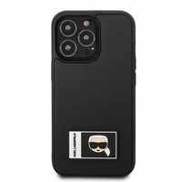 Karl Lagerfeld Ikonik Patch dėklas iPhone 13 Pro / iPhone 13 - Juodas