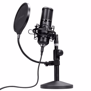 Trust GXT 269 Emita II Студийный микрофон, чёрный