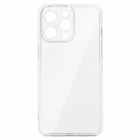 Šarvuotas smūgiams atsparus dėklas Iphone 15 Pro, skaidrus