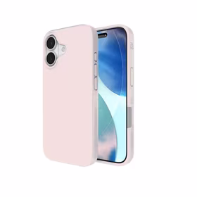 Dėklas telefonui ZAGG MANHATTAN SNAP suderinamas su MagSafe IPHONE 17 rožinis