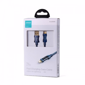USB laidas Joyroom S-UL012A20 mėlynas Lightning 200cm (iki 20W)