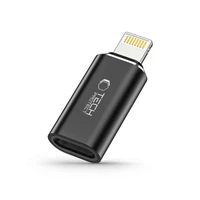 Tech-Protect UltraBoost Lightning (kištukas) / USB-C (lizdas) adapteris - juodas