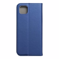 SMART CASE Knyga SAMSUNG A22 5G tamsiai mėlyna