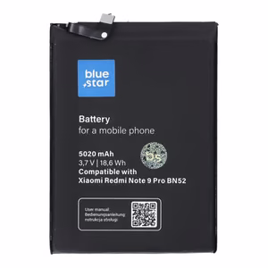 Baterija Xiaomi Redmi Note 9 Pro (BN52) 5020 mAh Blue Star
