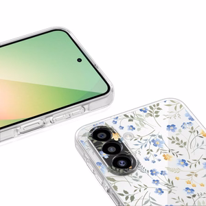 Tech-Protect FlexAir deklas Samsung Galaxy A27, skaidrus su geliu raštu