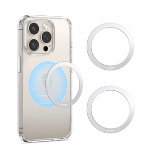 Tech-Protect MMP-110 2in1 MagSafe žiedas - sidabrinis / sidabrinis