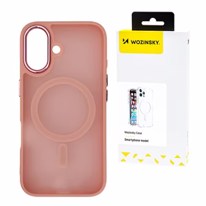 Wozinsky Fashion Чехол MagSafe для Samsung Galaxy S25 Ultra - розовый