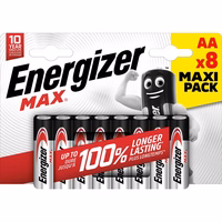 Energizer Max 437727 baterija AA LR6 8 vnt.