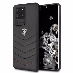Ferrari Hardcase FEHQUHCS69BK S20 Ultra G988 чёрный/чёрный Heritage