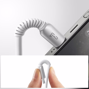 Кабель Joyroom S-A51 Cutting-Edge Series 3A USB-A - USB-C 1,2 м - светло-серый