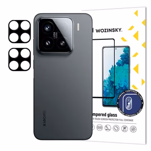 Wozinsky pilnas kameros stiklas grūdintas stiklas Xiaomi Redmi Note 14S, 2 rinkinys