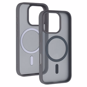 Tel Protect Aura Matte Magsafe dėklas Iphone 16, pilkas