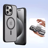 Dux Ducis Lawa odinis dėklas telefonui iPhone 15 Pro Max - juodas