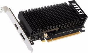 MSI GeForce GT 1030 4GHD4 LP OC NVIDIA 4 GB GDDR4 vaizdo plokštė