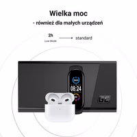 žalias Cell PowerPlay20s - išorinė baterija 20000 mAh with USB-A QuickCharge 3.0 and 2x USB-C Power Delivery 22.5W (juodas)
