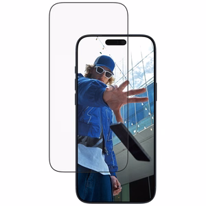 PanzerGlass itin platus EasyAligner grūdintas apsauginis stiklas iPhone 17 Pro Max telefonui