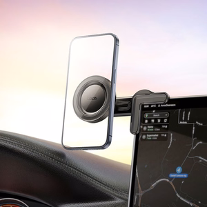 Automobilinis telefono laikiklis Hoco H57 MagSafe (car display) juodas