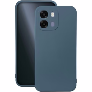 Silikoninis dėklas Oppo A6 4G / A6 5G / A6X 4G / A6X 5G / A6S 4G / A6S 5G Global tamsiai mėlynas
