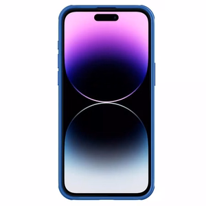 Dėklas Nillkin CamShield Pro Apple iPhone 15 Pro mėlynas