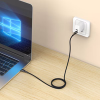 Tech-Protect Ultraboost DNA MagTwist USB-C PD laidas 100W / 5A 100 cm - pilkas