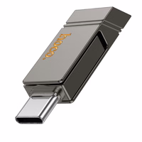 HOCO USB atmintukas USB A + USB C + Type C UD14 128GB USB3.2