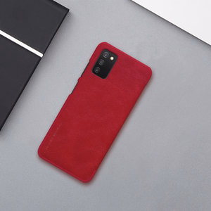 Nillkin Qin odinis dėklas Samsung Galaxy A03s juodas
